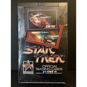 1991 Impel Star Trek Series 2 Factory Sealed Box Marked Unopened